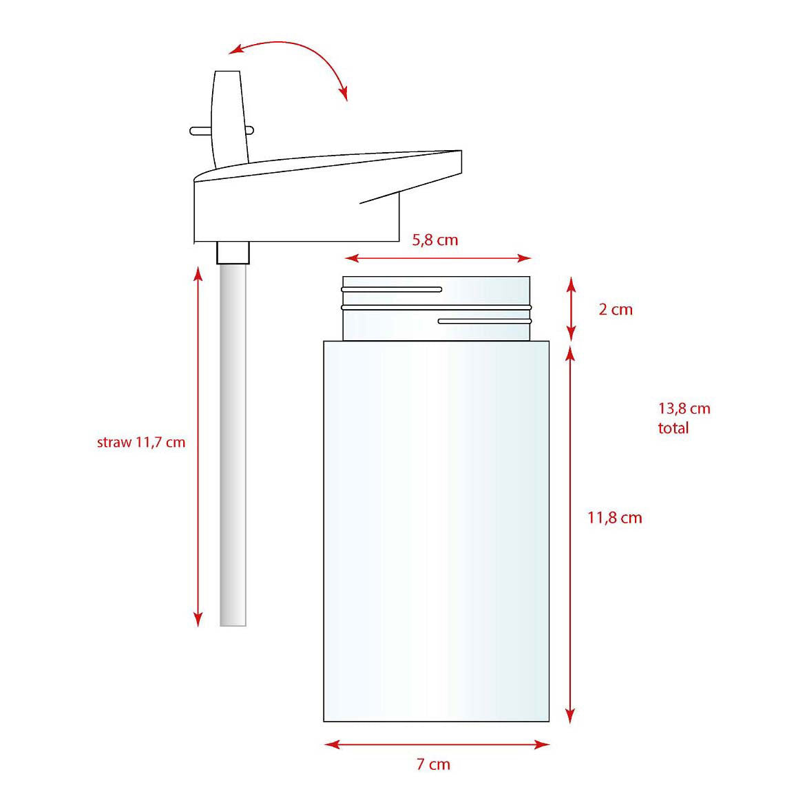Vadobag Gabby's Dollhouse Gourde à boire, 450 ml