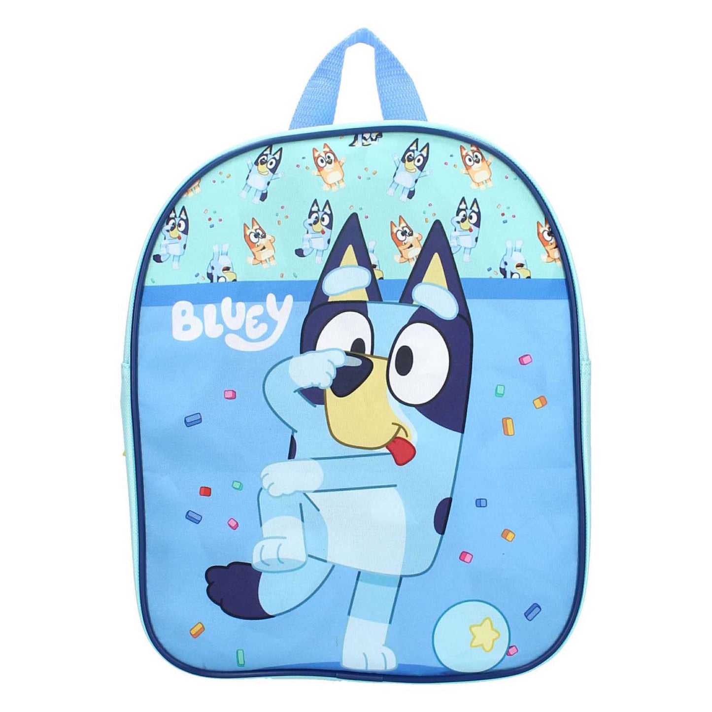 Vadobag bluey sac à dos meilleurs amis amusant - bleu