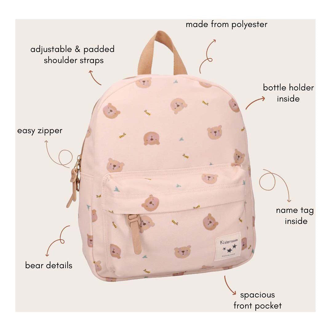 Kidzroom sac à dos petite histoire - beige