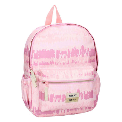 Milky Kiss sac à dos amour et rire - rose