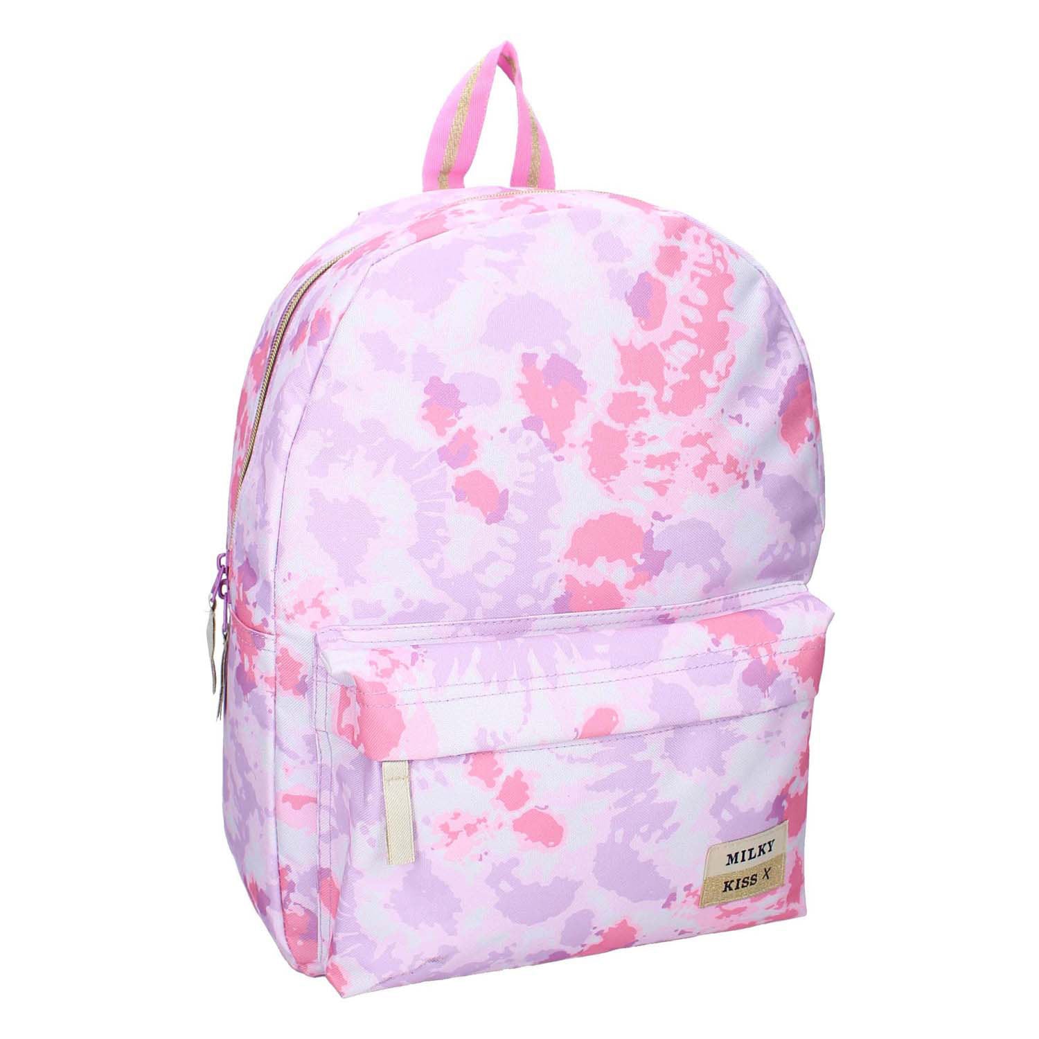 Milky Kiss sac à dos amour et rire - violet