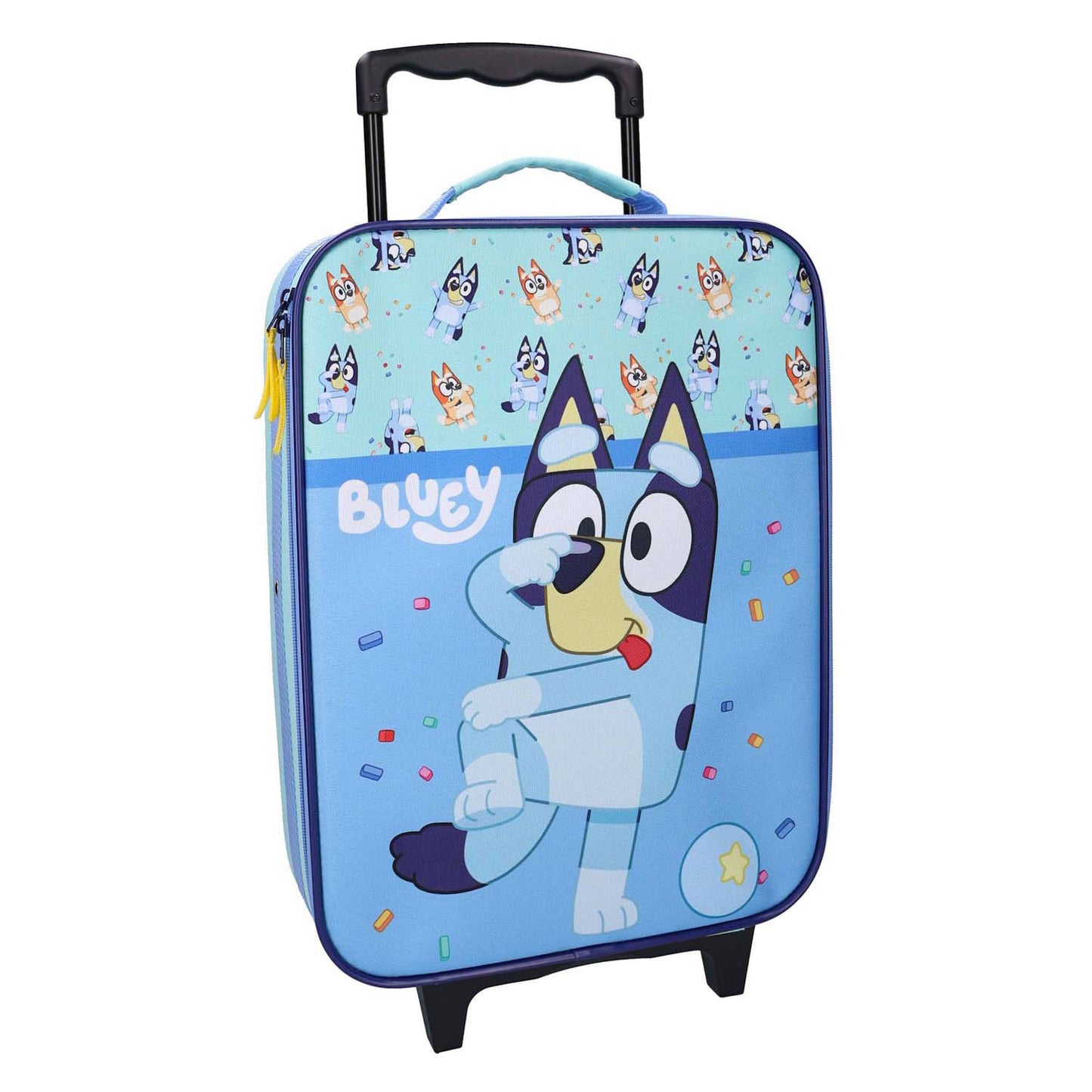 Valise trolley Vadobag bleu à rouler