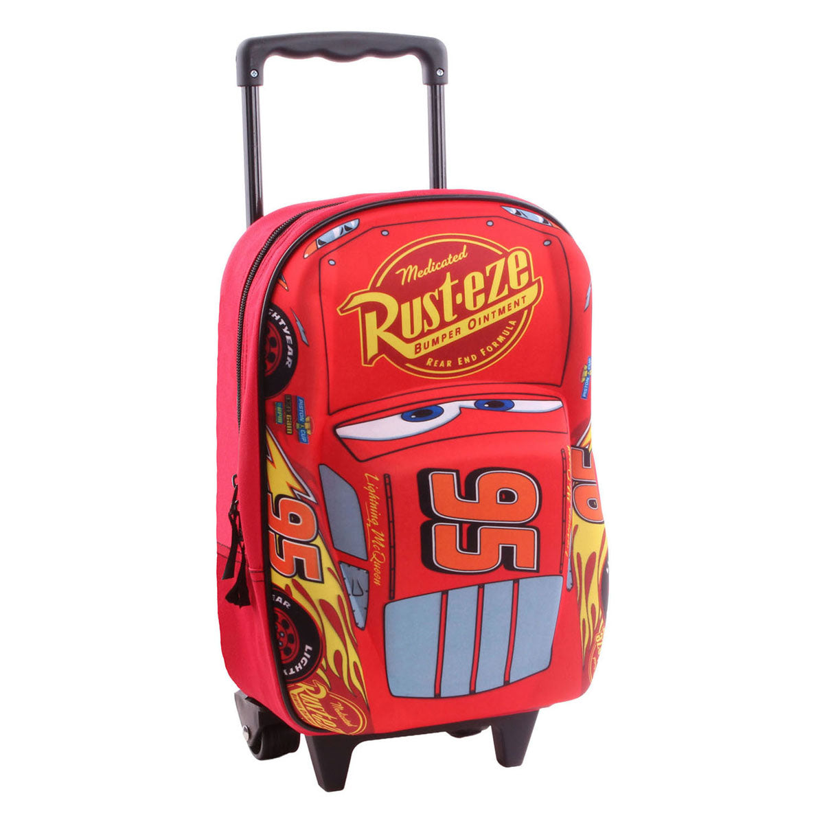 Vadobag voitures 3d sac à dos trolley foudre mcqueen