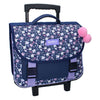 Sac à livres à roulettes Vadobag Milky Kiss Flower Bomb
