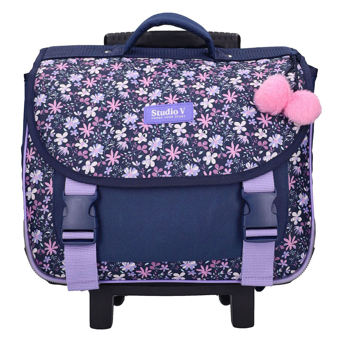 Sac à livres à roulettes Vadobag Milky Kiss Flower Bomb