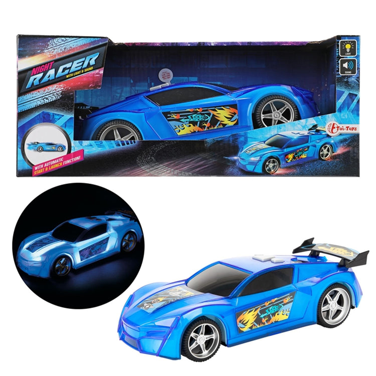 Toi-toys toitoys voiture de course de rallye bleu + l-g