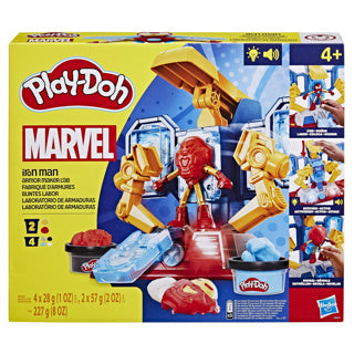 Play-doh iron man armor fabric Lab