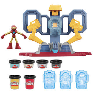 Play-doh iron man armor fabric Lab