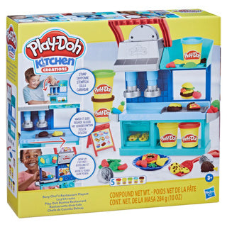 Restaurant de chefs animées Playdoh