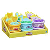 Pots et formes de poche Playdoh assortis | 12 pièces