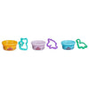 Pots et formes de poche Playdoh assortis | 12 pièces