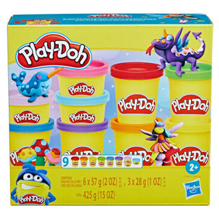 Playdoh 9-pack assortis | 3 pièces