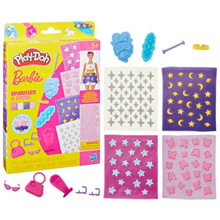 Play-doh barbie scintille et pierres précieuses