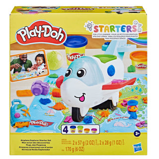 Jeu de démarrage d'explorateur de l'avion Play-Doh
