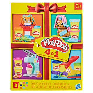 Play-doh mini, coffrets de jeu 4 en 1