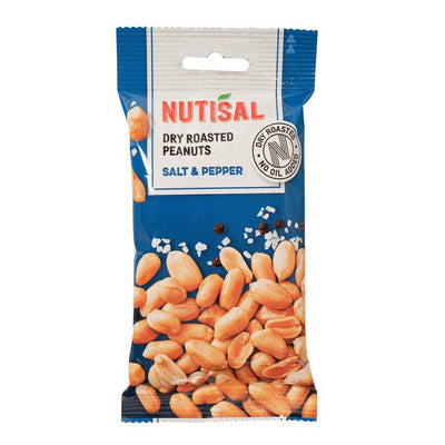 Sachet de poivre et sel torréfié à sec Nutisal (14x 60gr)