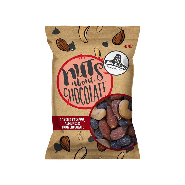 Sachet de chocolat aux noix mélangées John Altman (12x45gr)
