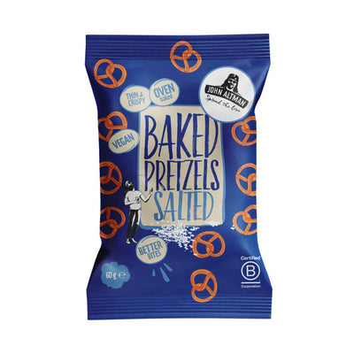 Mini sachet de bretzels cuits au four John Altman (12x 60gr)