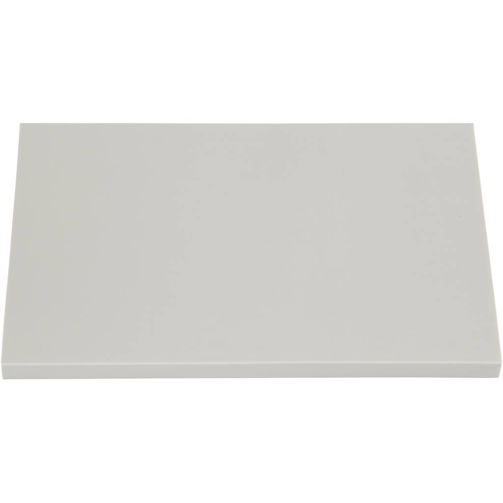 Blocs d'estampage Creativ company, dimension 10x15,5 cm, épaisseur 0,8 cm, gris clair, 10 pièces 1 boîte
