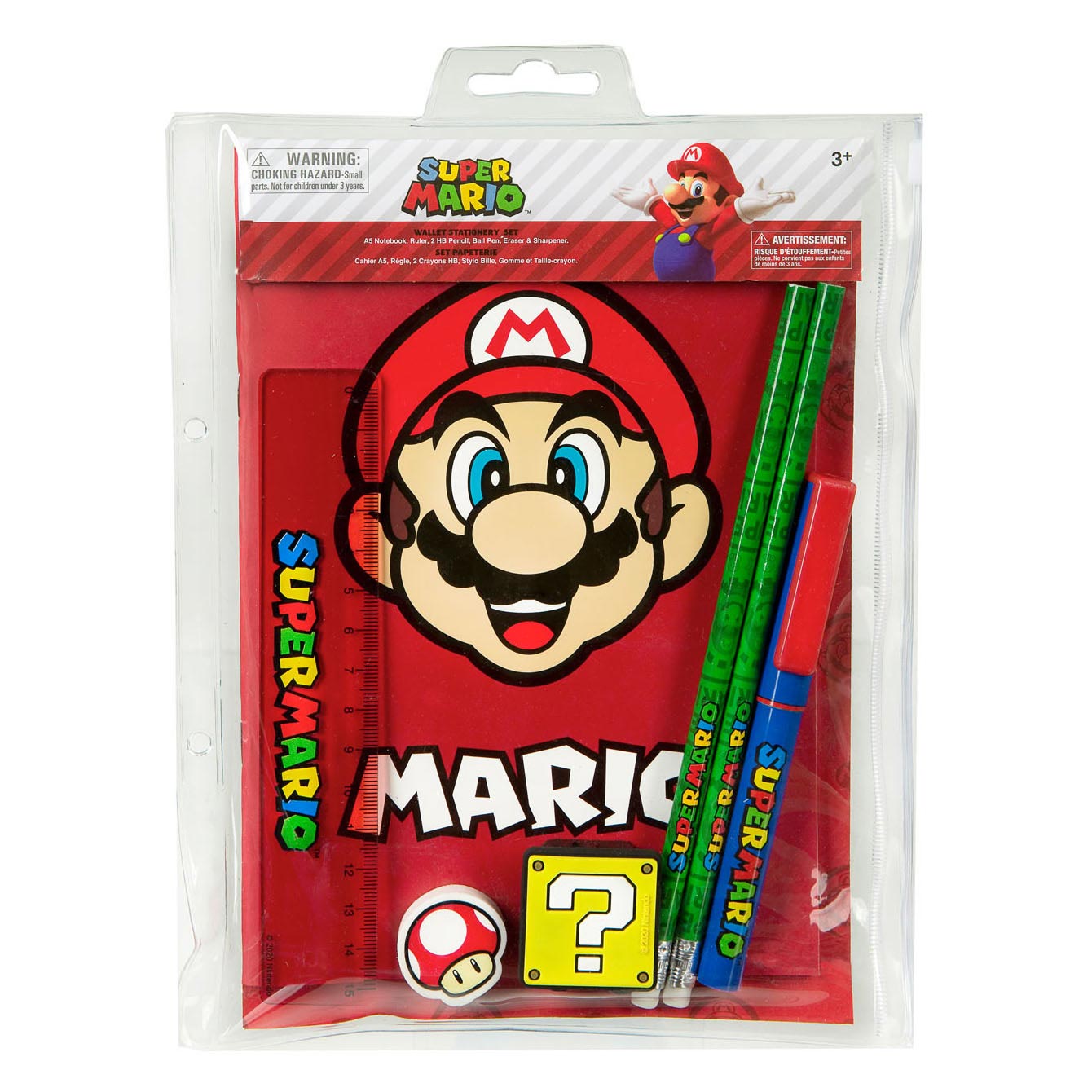 Ensemble d'écriture Super Mario, 7dlg.
