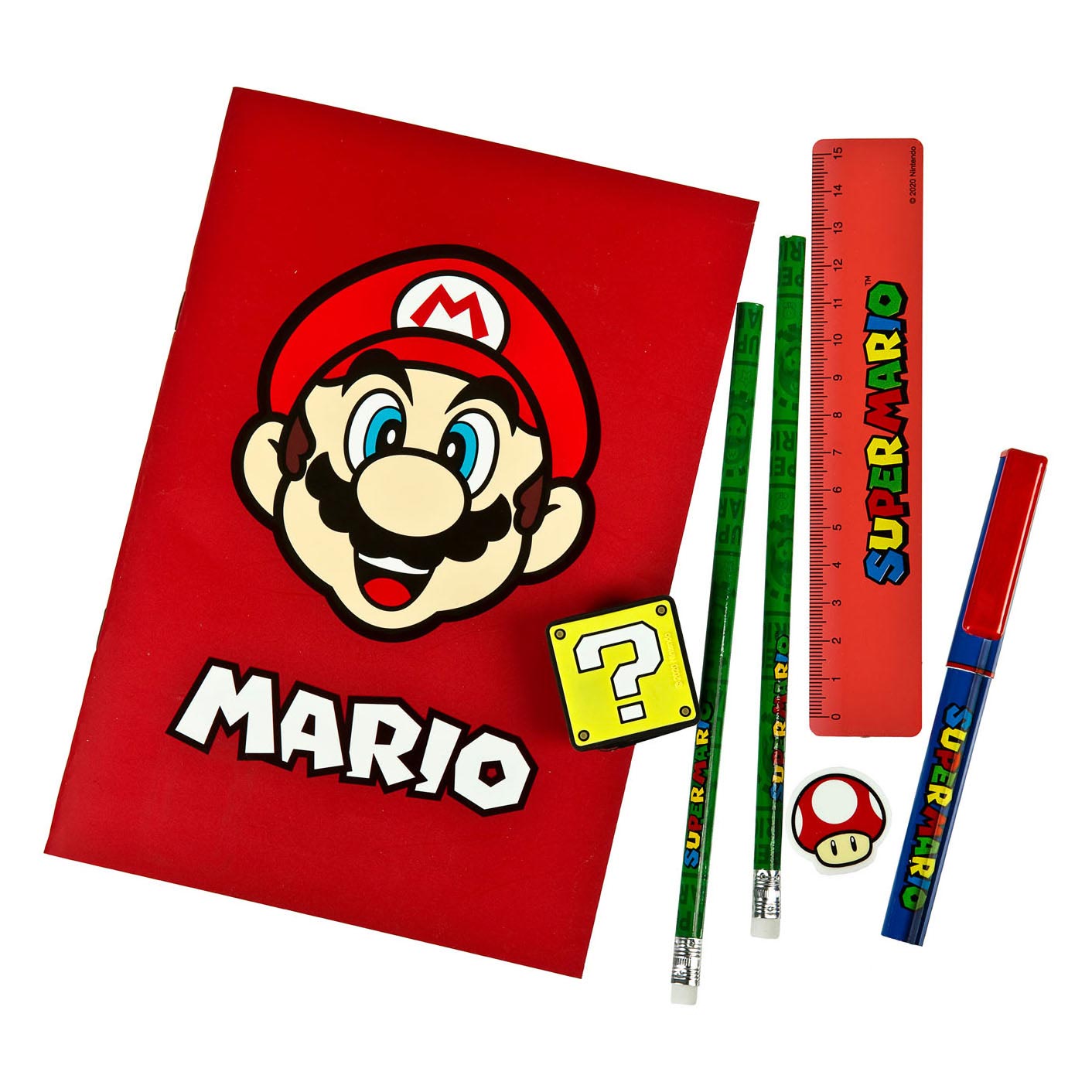 Ensemble d'écriture Super Mario, 7dlg.