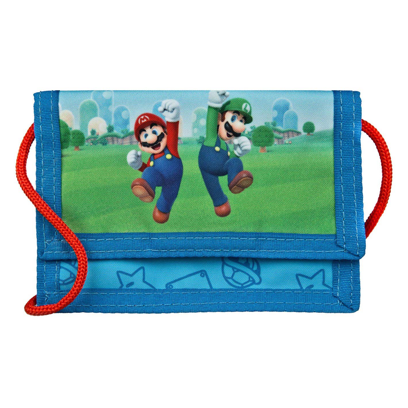 Portefeuille Super Mario sous couverture avec cordon