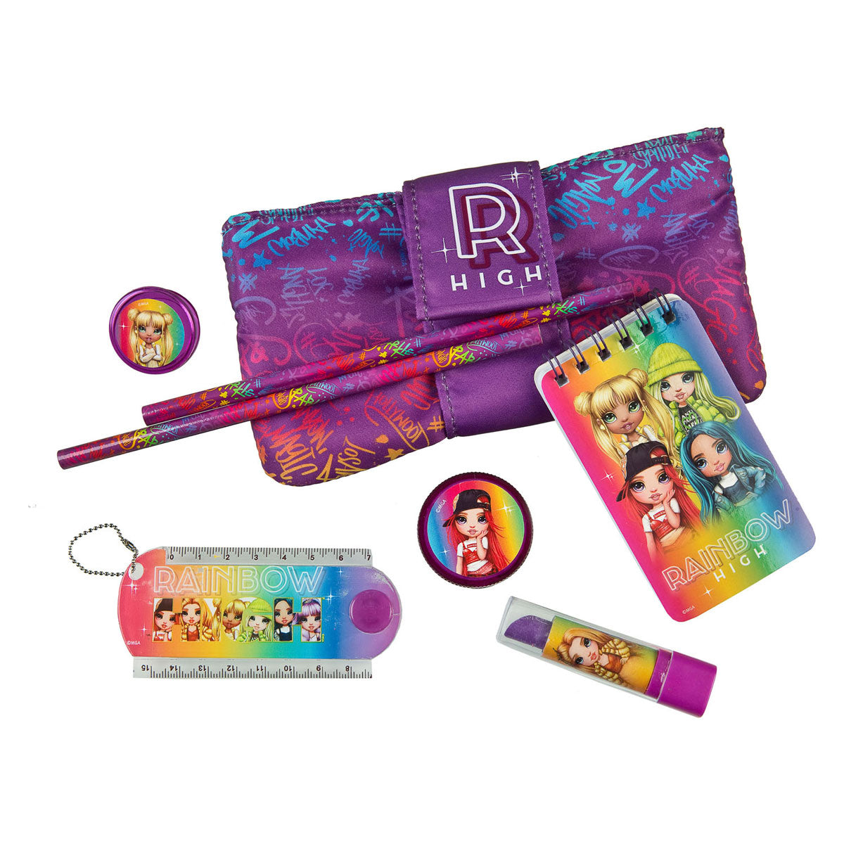 Pape papernerie Set Rainbow High, 8dlg.