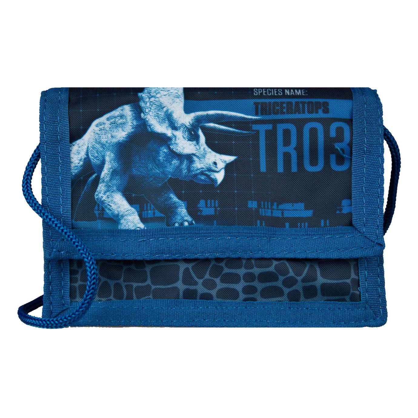 Triceratops de portefeuille mondial jurassic