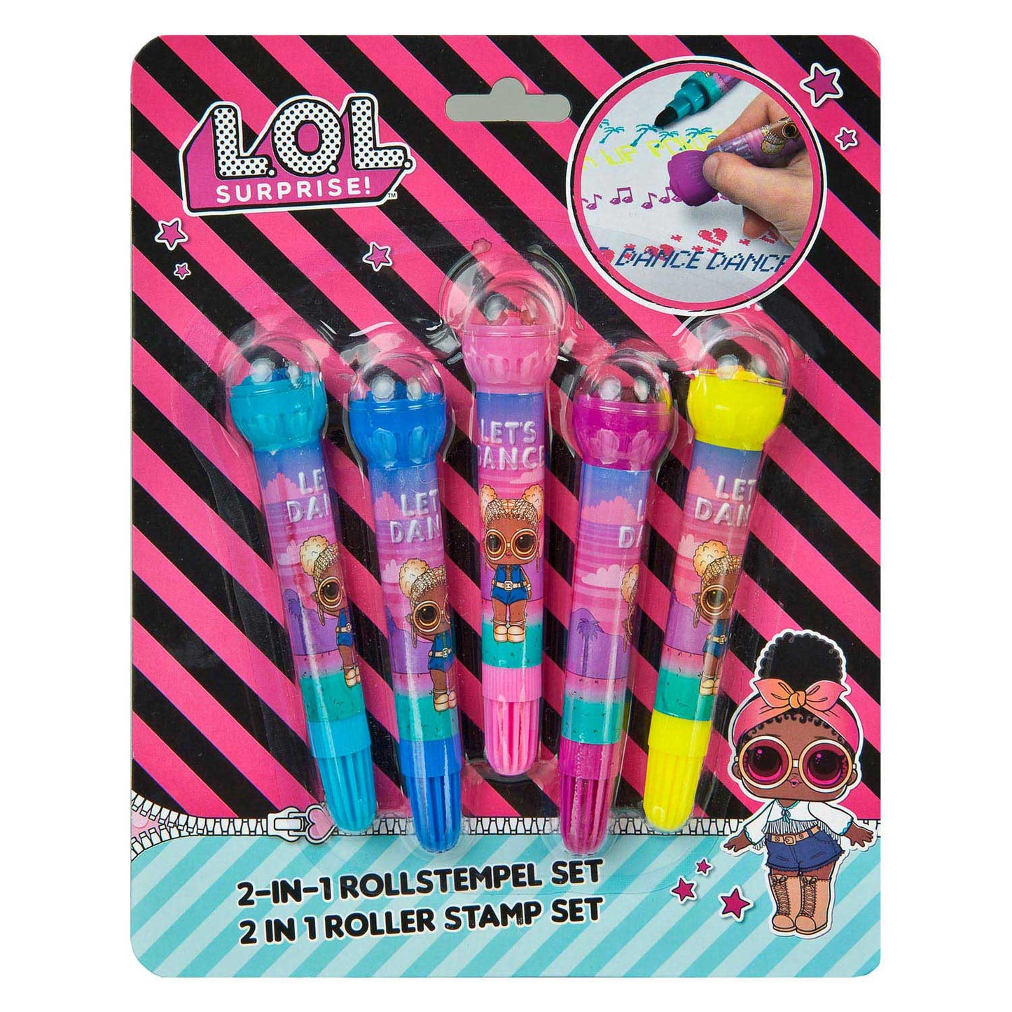 MDR. Surprendre! Stylos à cachet de rouleau, 5e.