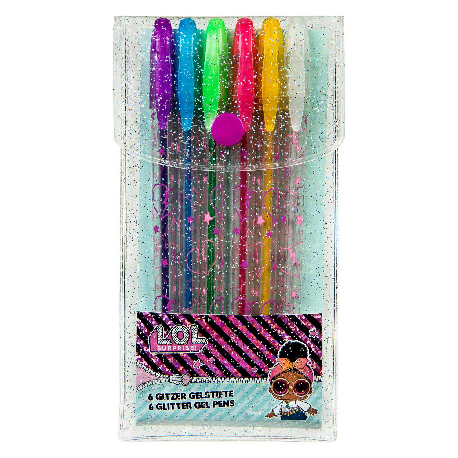 MDR. Surprendre! Stylos en gel scintillants, 6e.