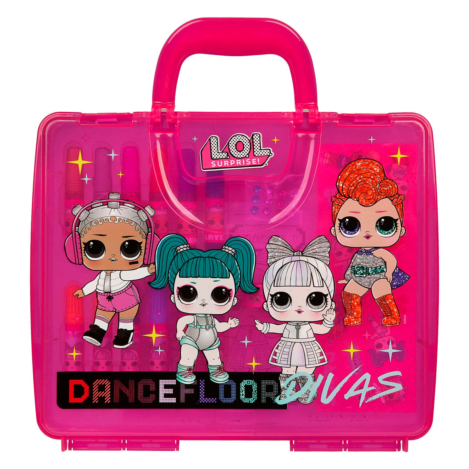 MDR. Surprendre! Ensemble de couleurs de glitter du studio