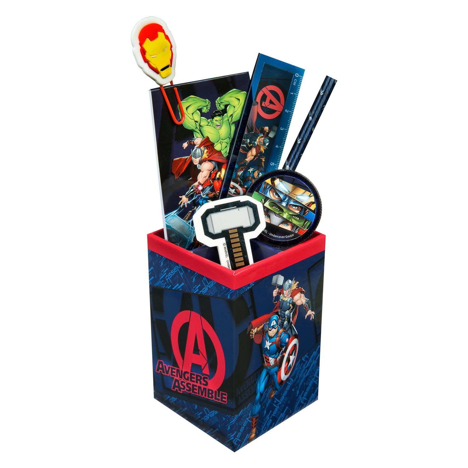 Ensemble de bureau Avengers, 7dlg.