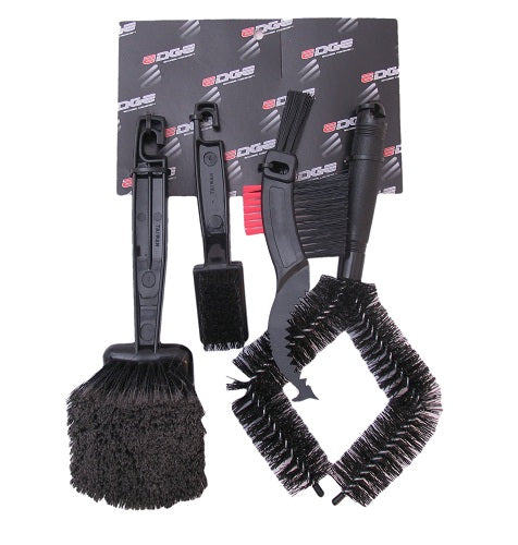 Brosse de nettoyage de bord Set 4 pièces pour le scooter à vélo