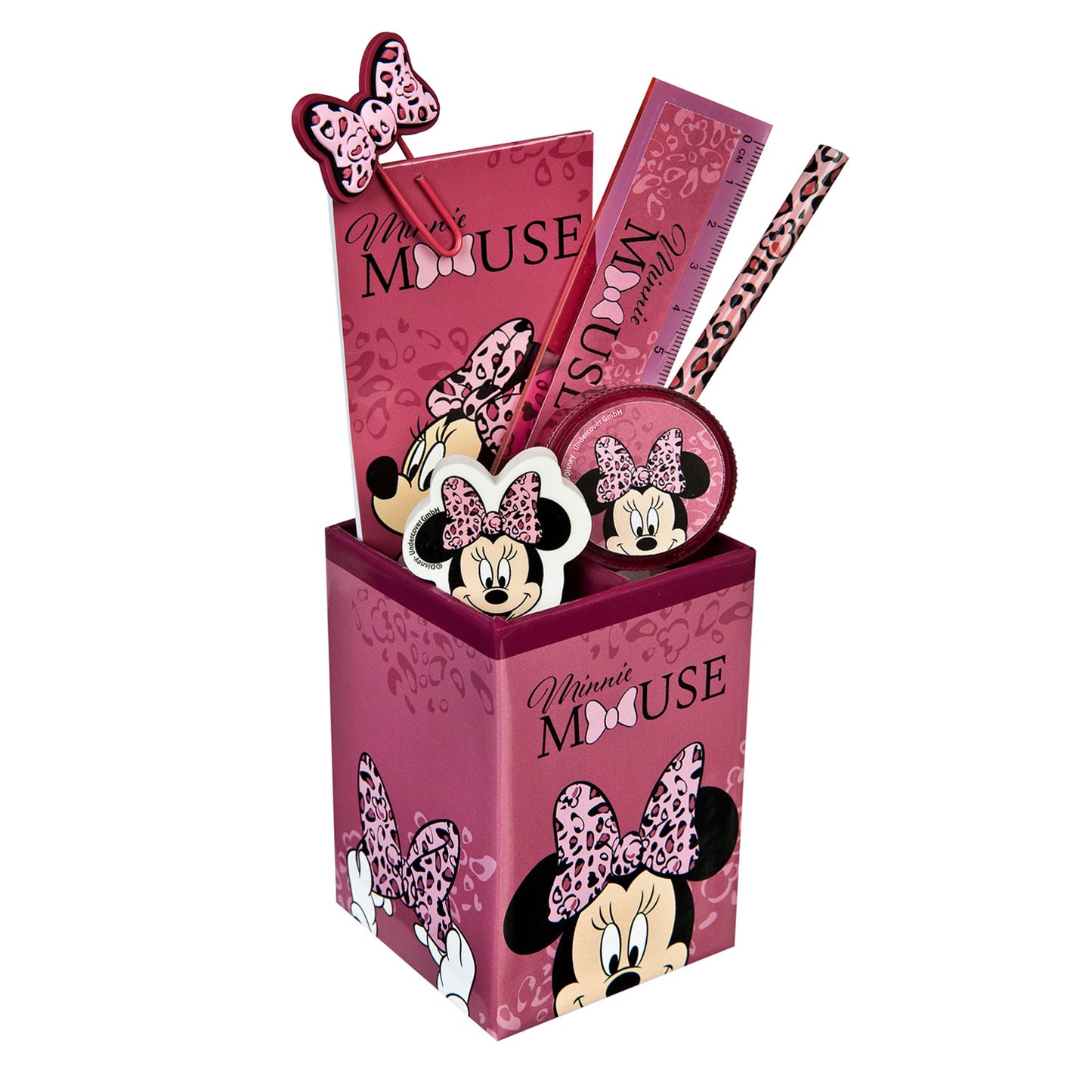 Ensemble de bureau de souris Minnie, 7dlg.