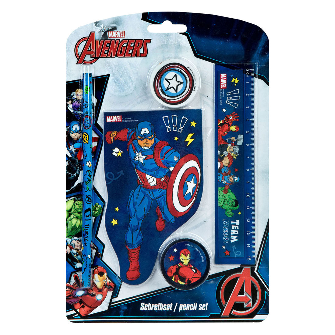 Ensemble d'écriture secrète Avengers, 5dlg.