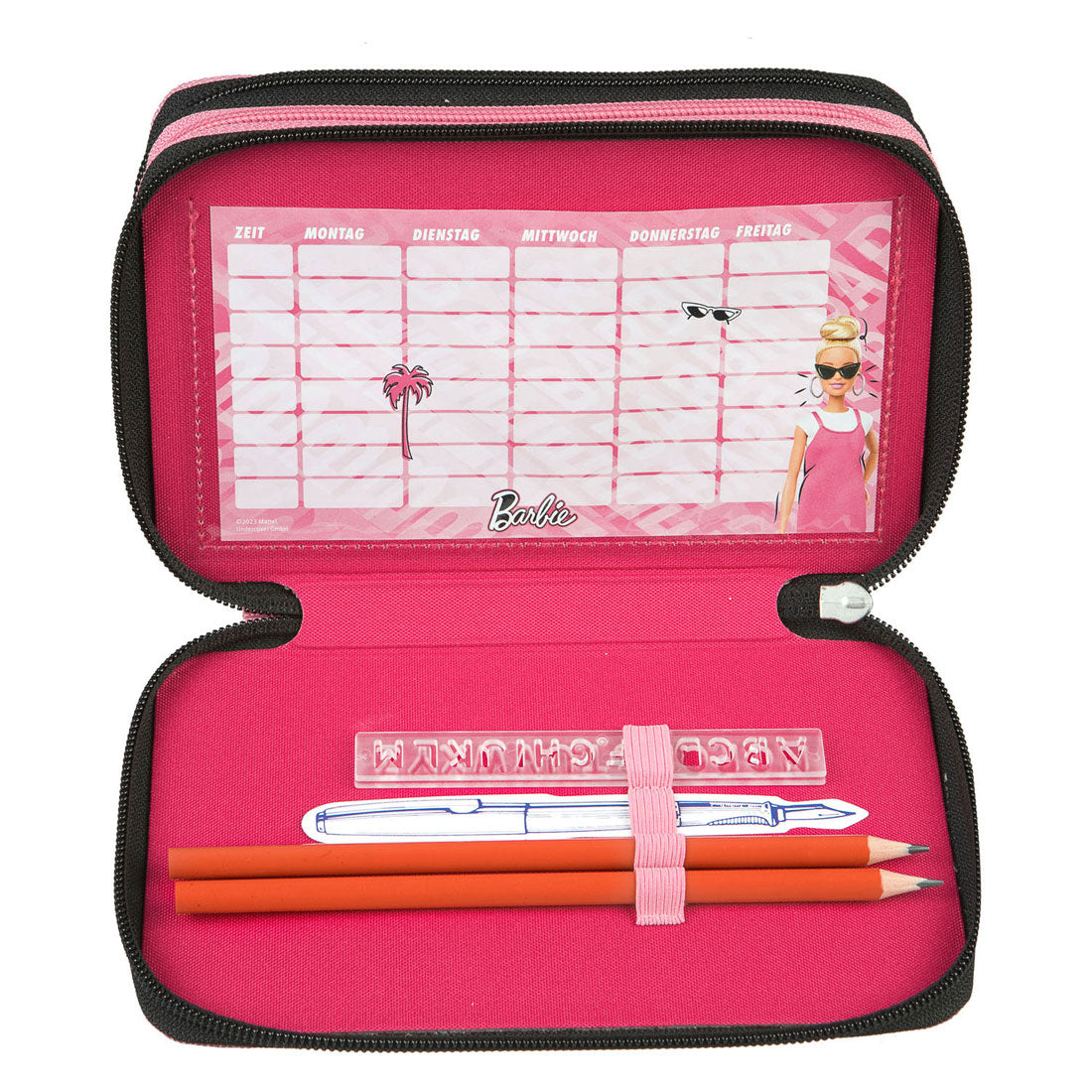 Infiltration de 3 gâteaux rempli de poche Barbie