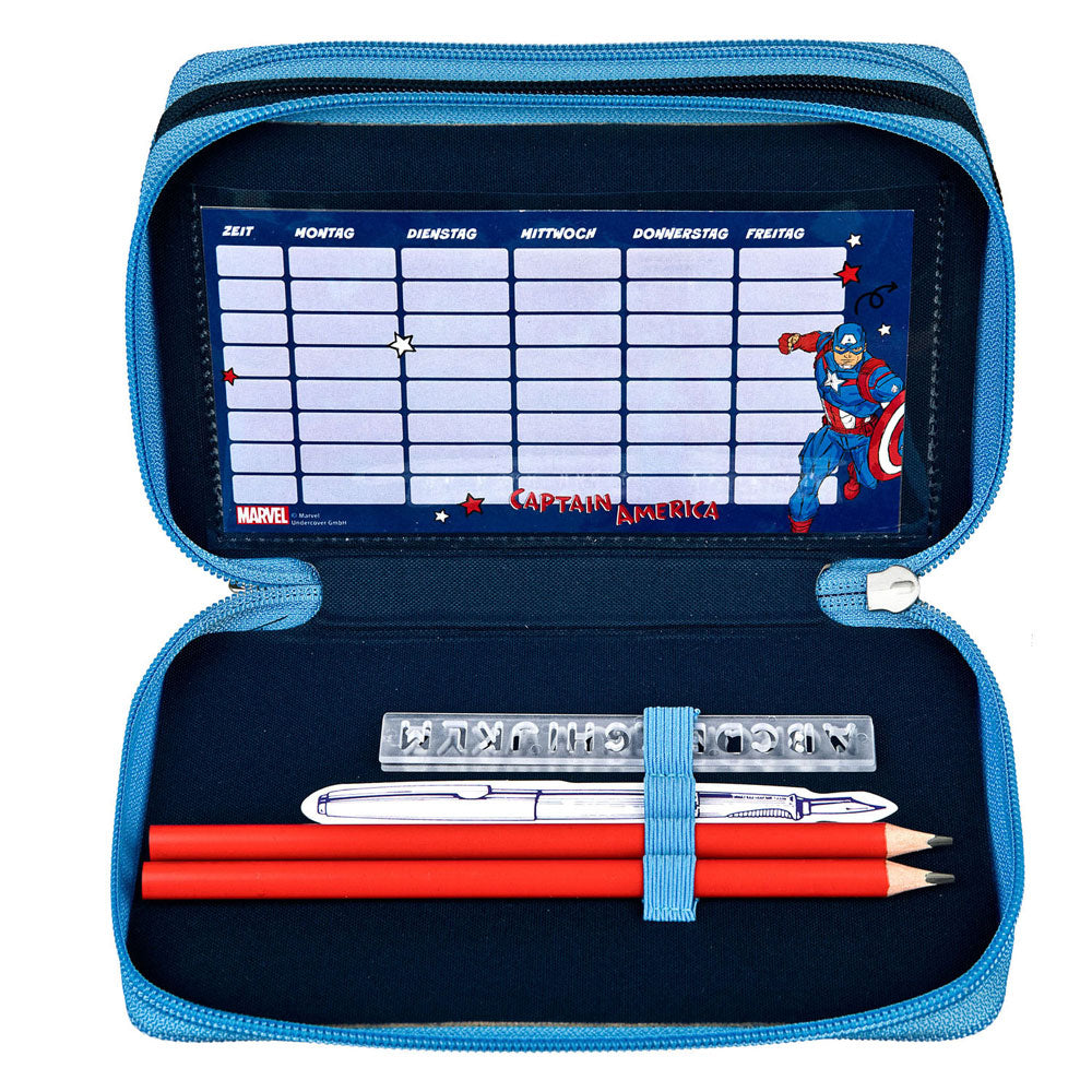 Infiltration de 3 sections remplies de poche Avengers