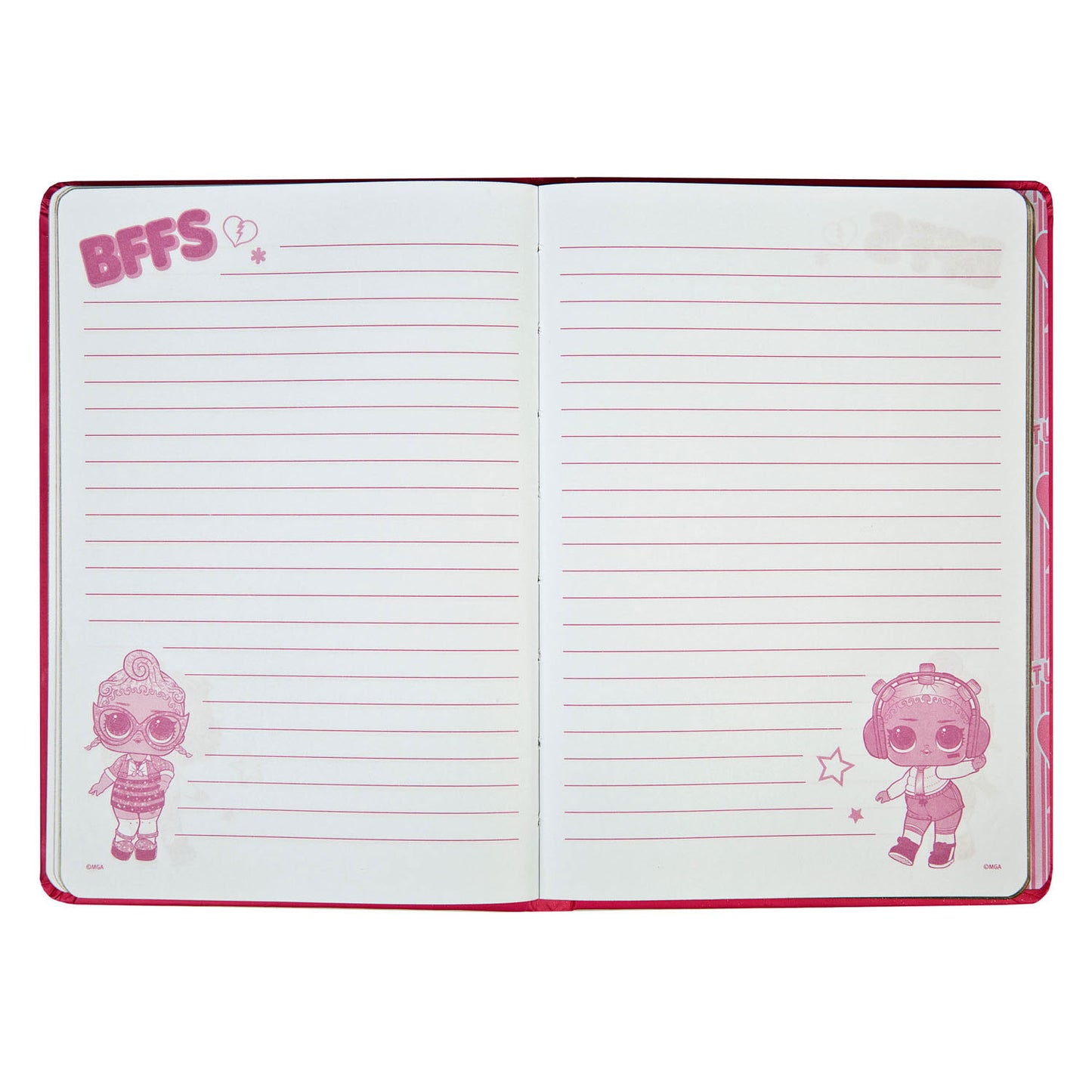 Carnet de notes surprise avec fermeture magnétique