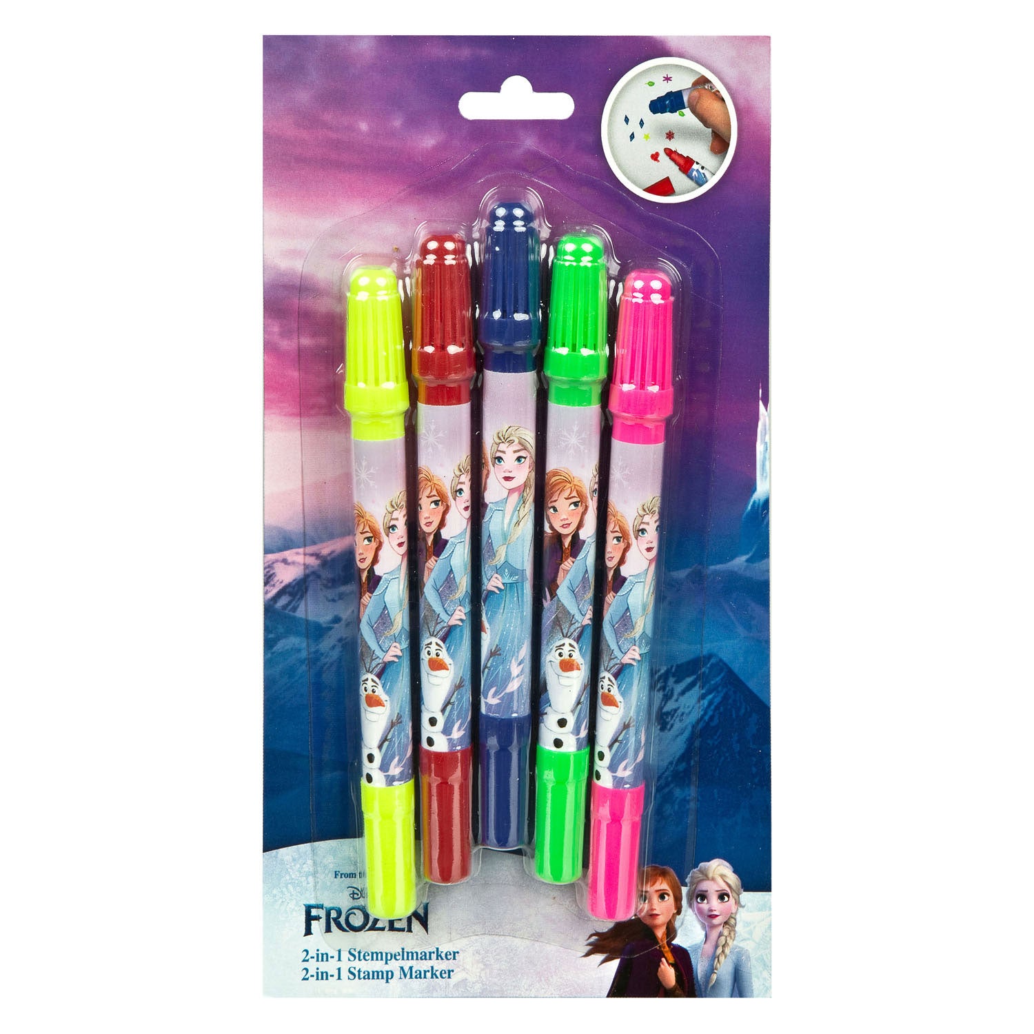 Marqueur de tampon d'infiltration 2in1 congelé, 4st.