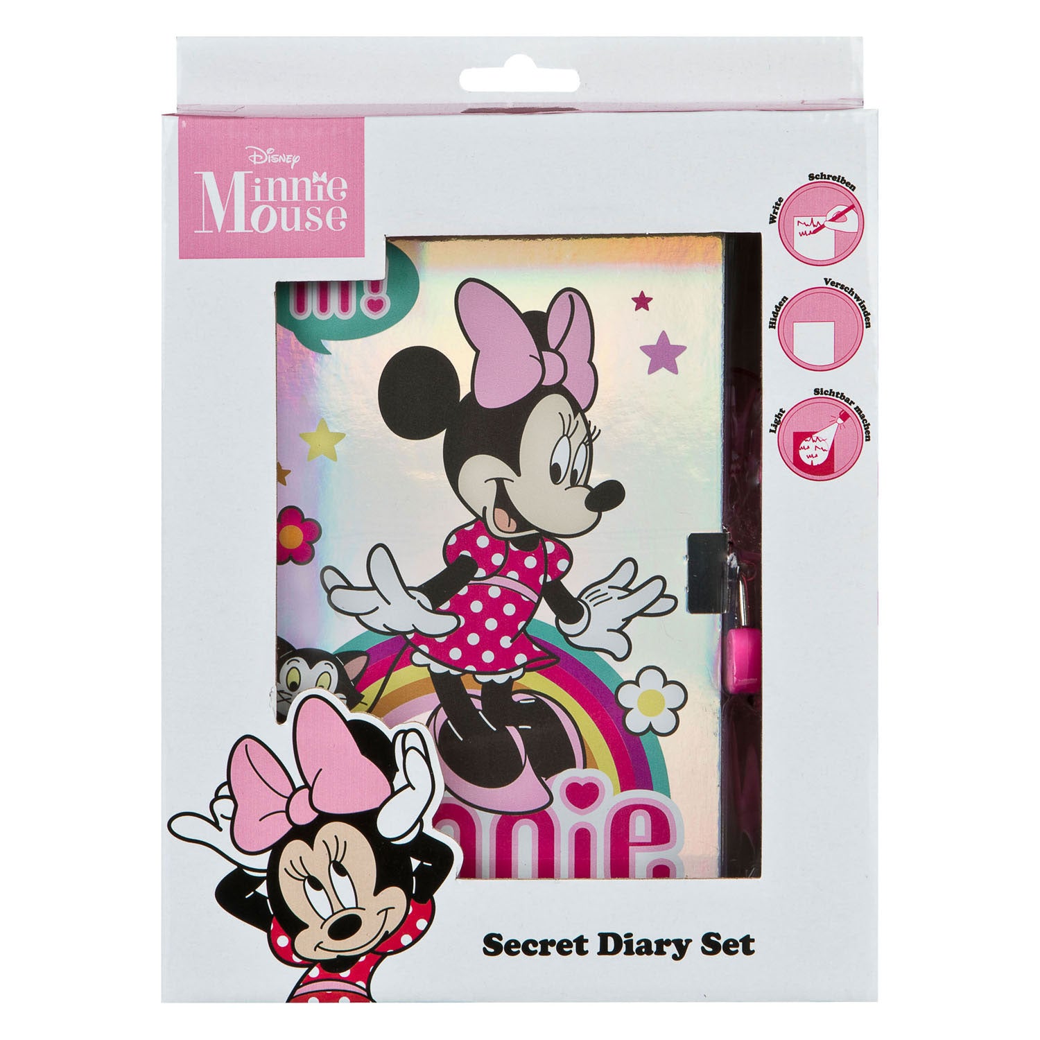 Secret intime secret Minnie Minie avec UV-Pen