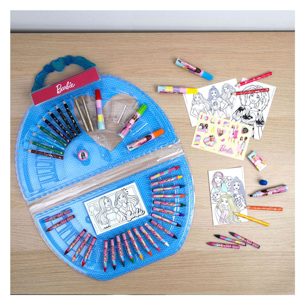 Barbie de la valise en couleur infiltrée, 51dlg.
