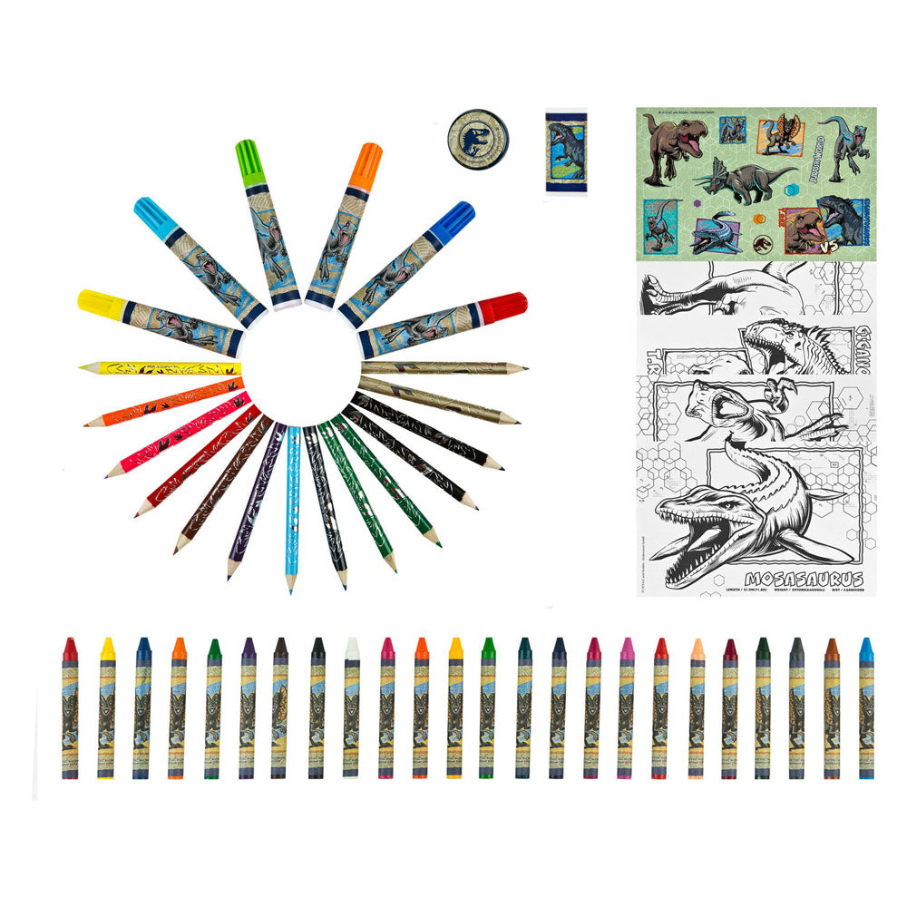 Étui couleur Undercover jurassic world, 51pcs.