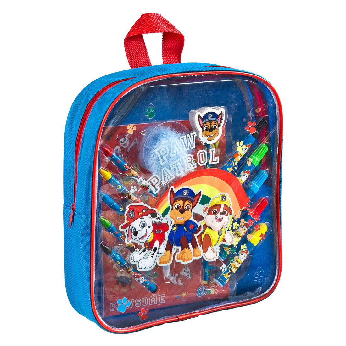 Couleurs d'infiltration définies dans un sac à dos