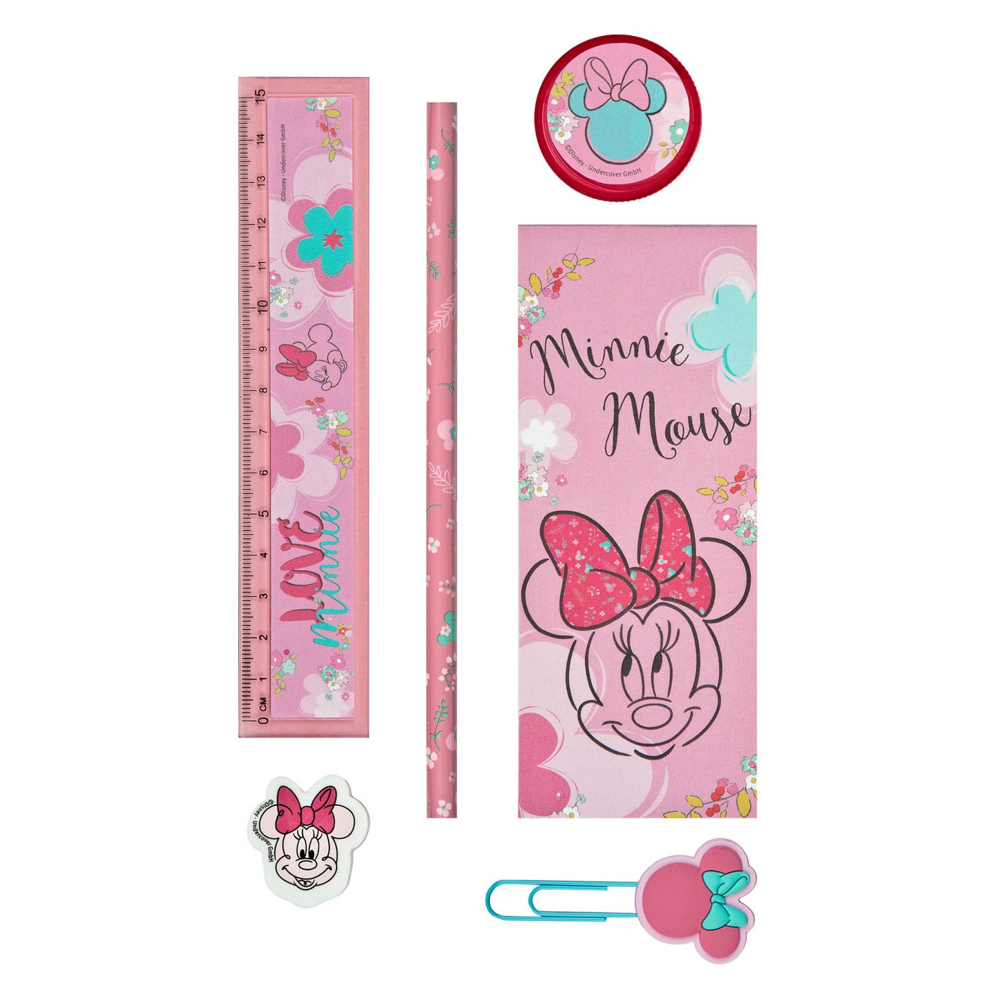Set de bureau Undercover Minnie Mouse, 6dlg.