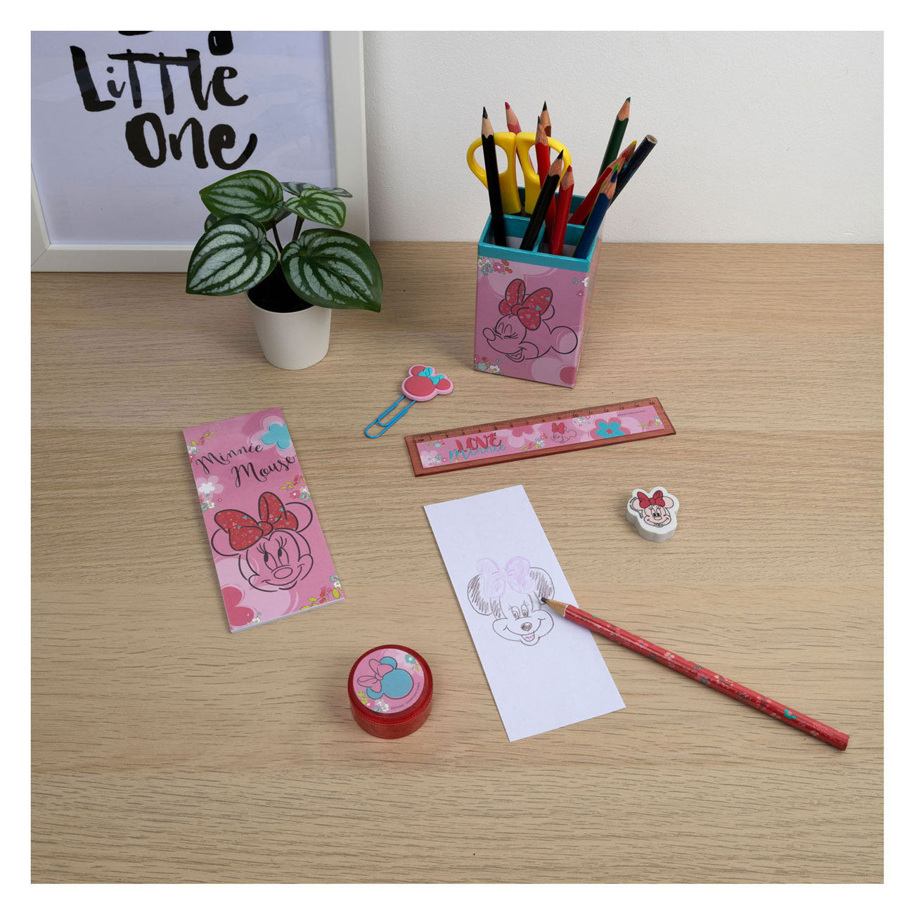Set de bureau Undercover Minnie Mouse, 6dlg.