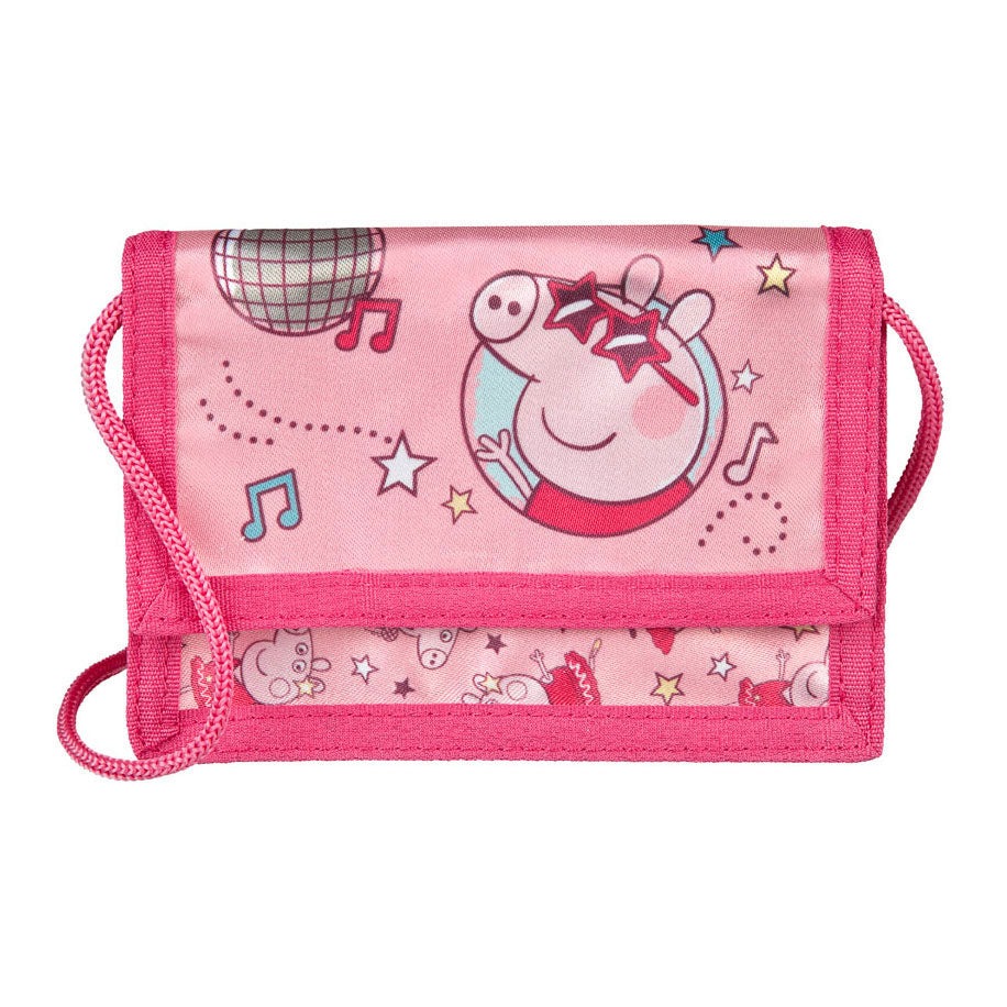 Portefeuille en couverture peppa cochon