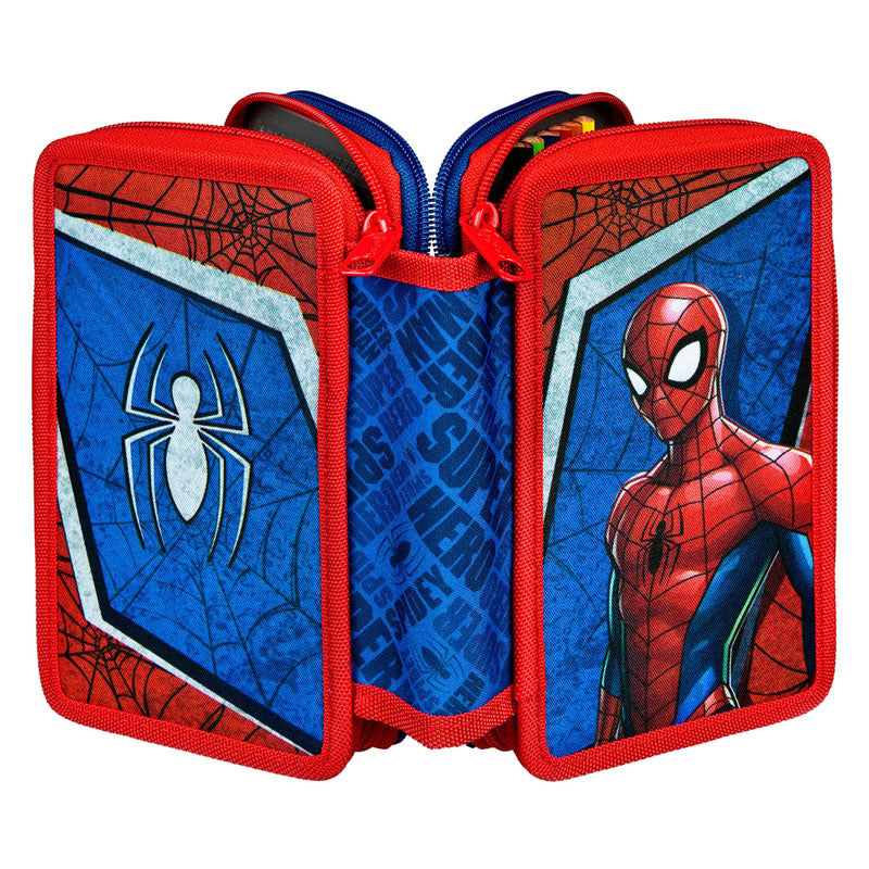 Undercover à 3 gâteaux remplis Endui Spiderman