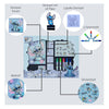 Van der meulen Stamp and Color Set 12 Party