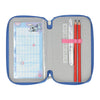 Piste de 3 cales remplie de sous-couvertures