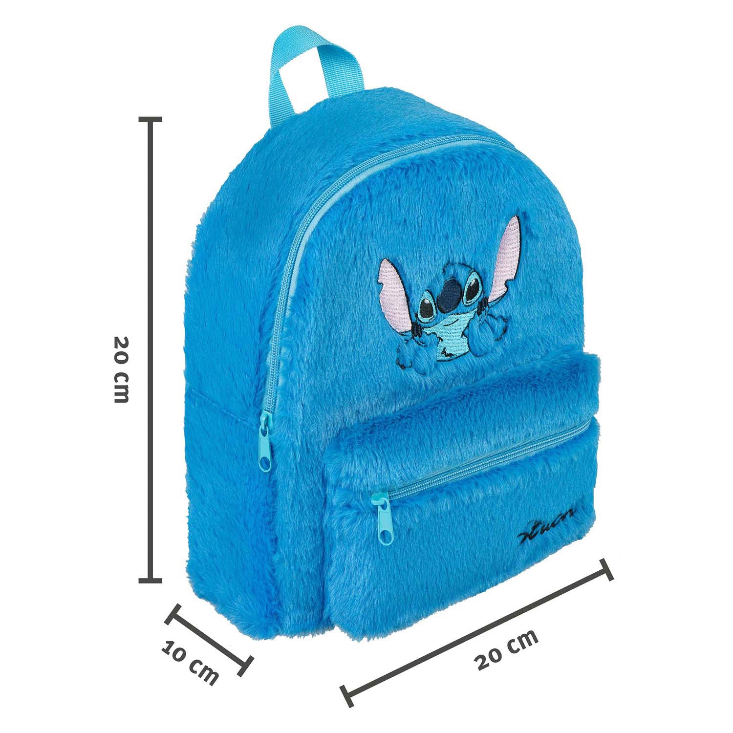 Sac à dos pelucheux